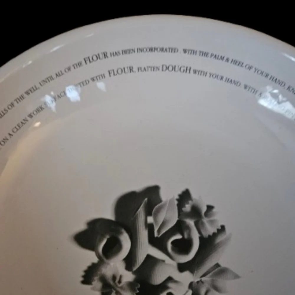 *Pottery Barn Pasta Recipe Large Serving Bowl